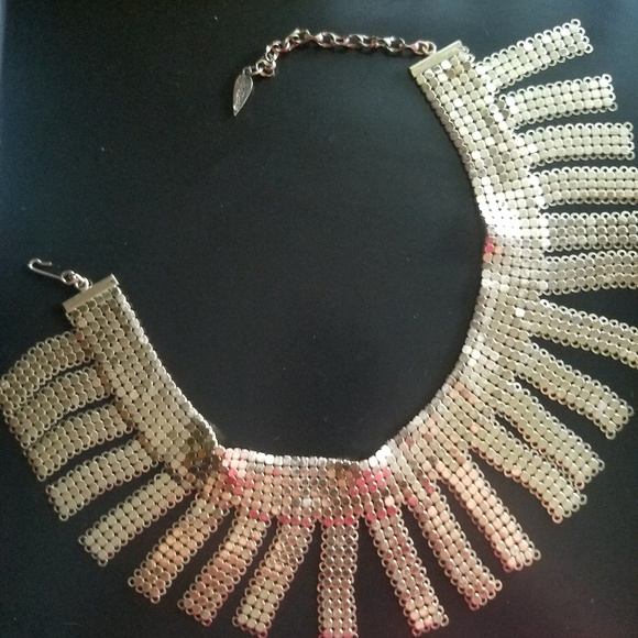Vintage Whiting Davis Mesh Choker With 